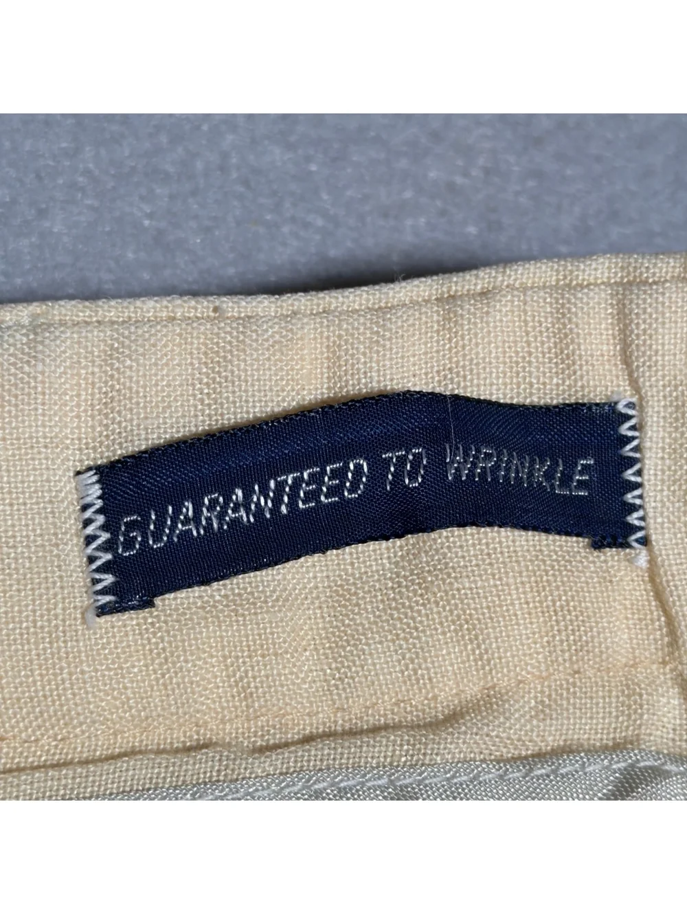 Vintage Polo by Ralph Lauren Beige Linen Pants